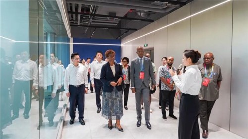 共謀中非新發展丨第四屆中非經貿博覽會非洲外賓代表團考察中偉
